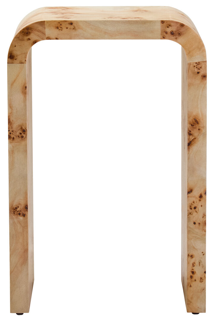 Rossetti Burl Wood Side Table