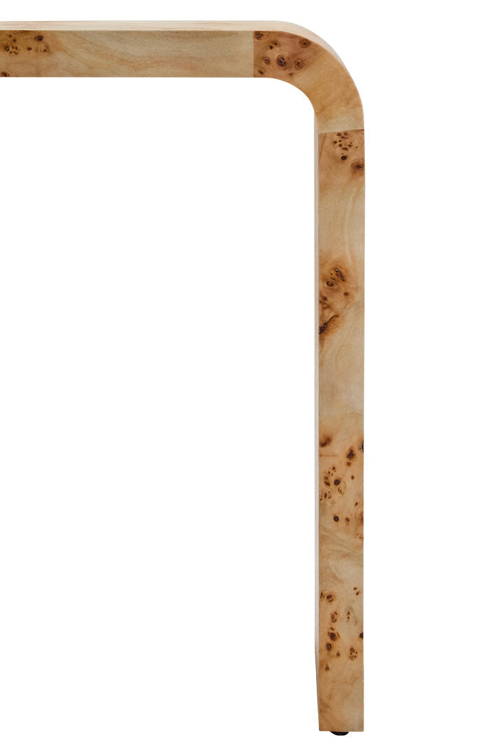 Rossetti Burl Wood Side Table