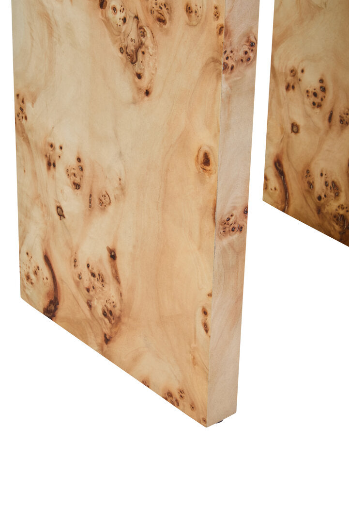 Rossetti Burl Wood Side Table