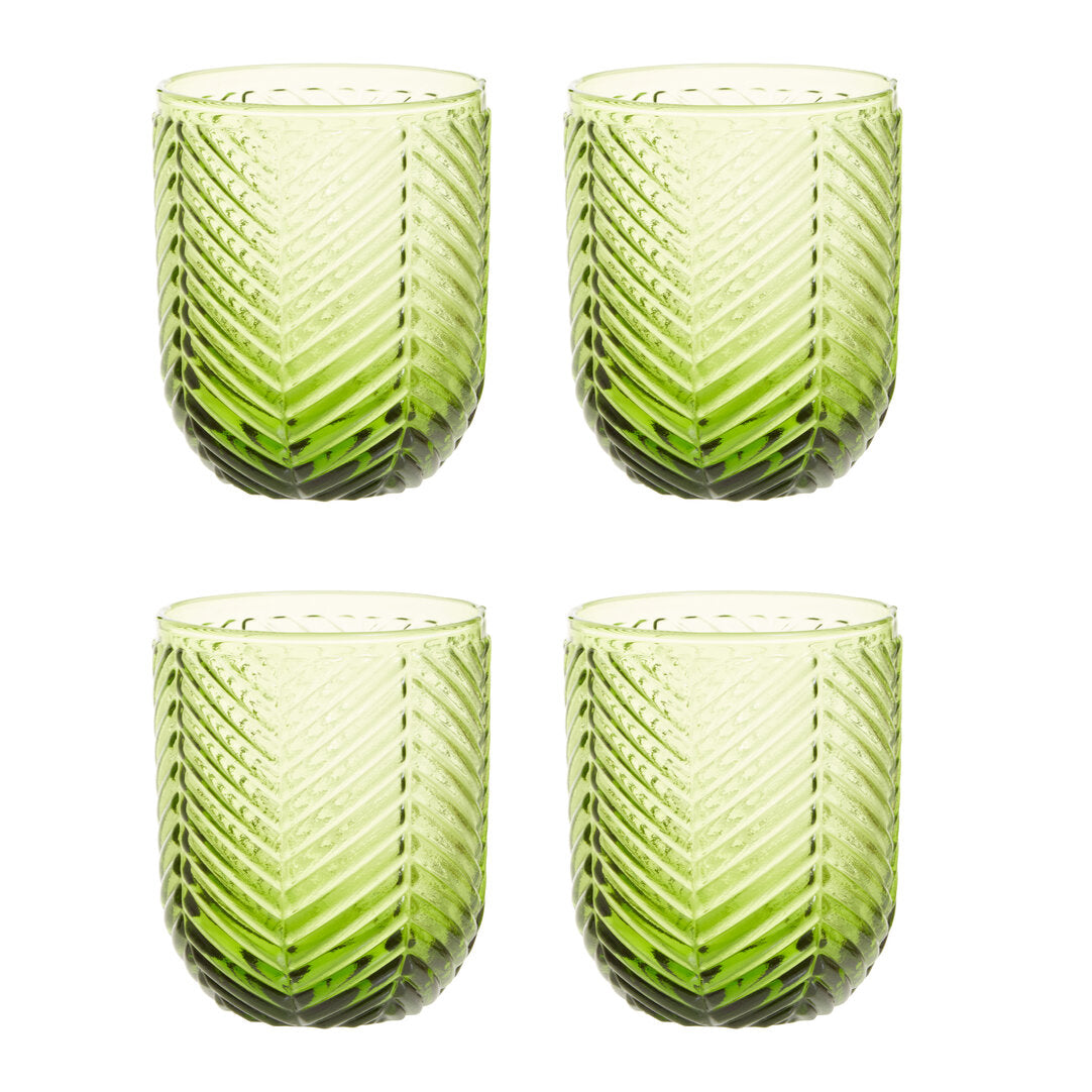 Trevelle Green Tumblers - Set of 4