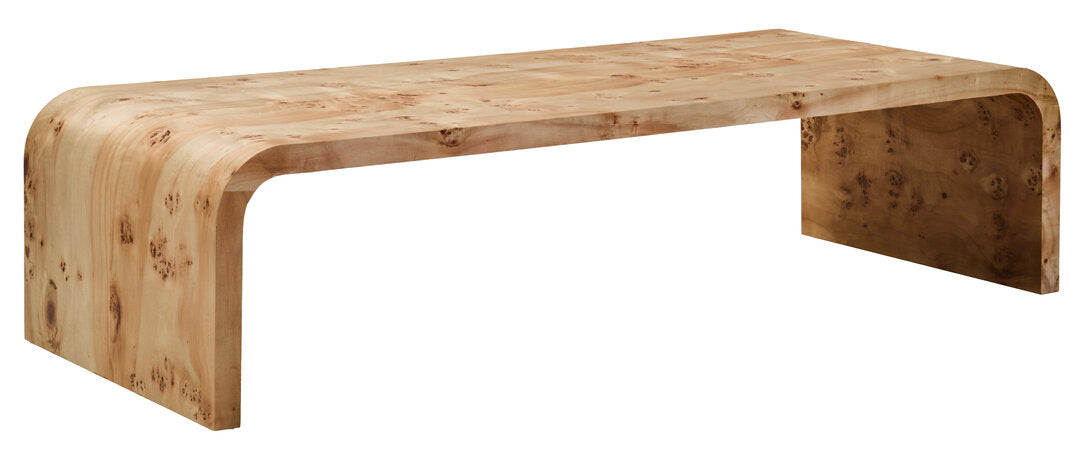 Rossetti Burl Wood Coffee Table