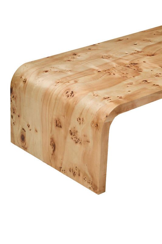Rossetti Burl Wood Coffee Table
