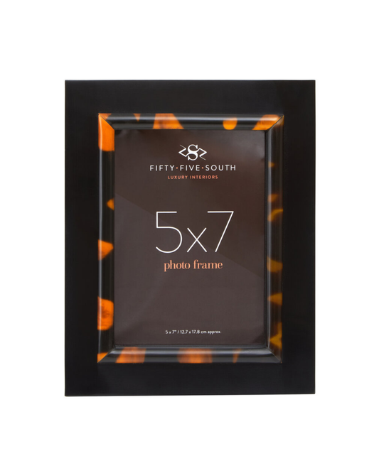 Sawyer Tortoise Shell Photo Frame - 5 x 7 Inch