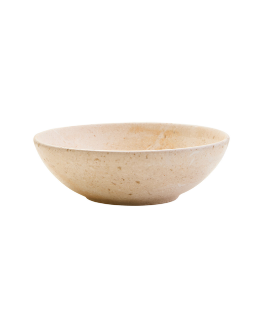 Ceni Cream Marble Bowl