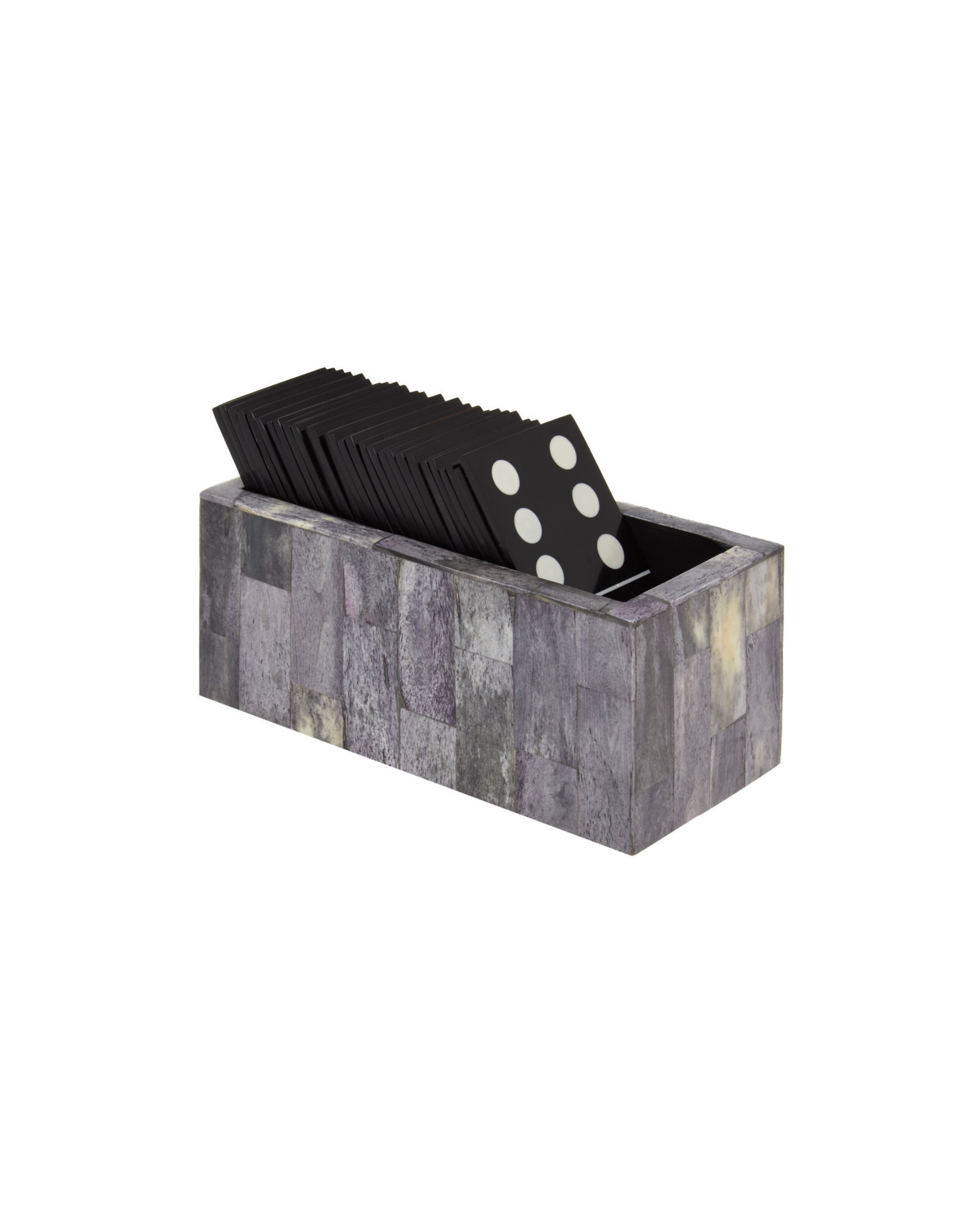 Jameson Grey & Black Domino Set