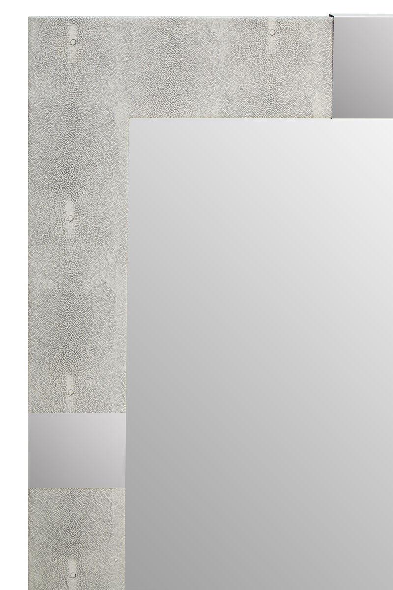 Pendry Wall Mirror - Grey Shagreen