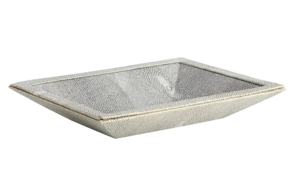 Pendry Trinket Dish - Grey Shagreen