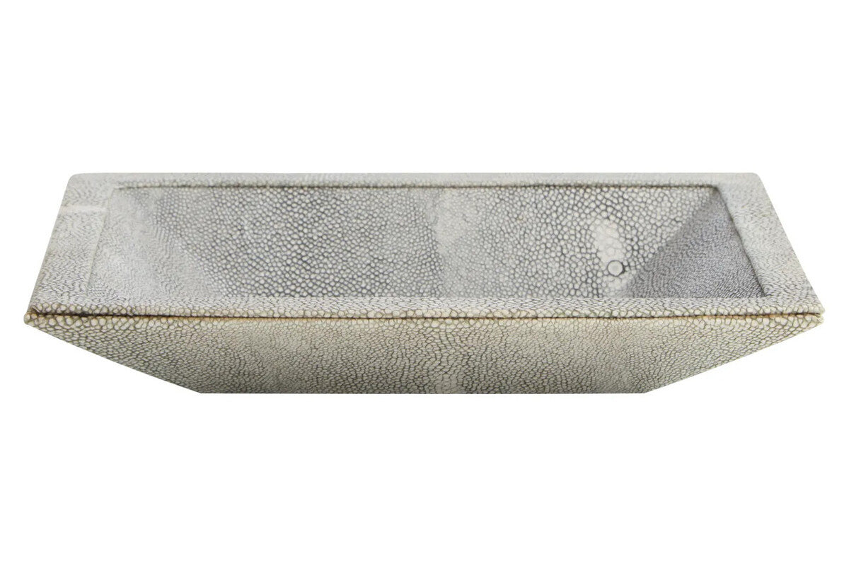 Pendry Trinket Dish - Grey Shagreen