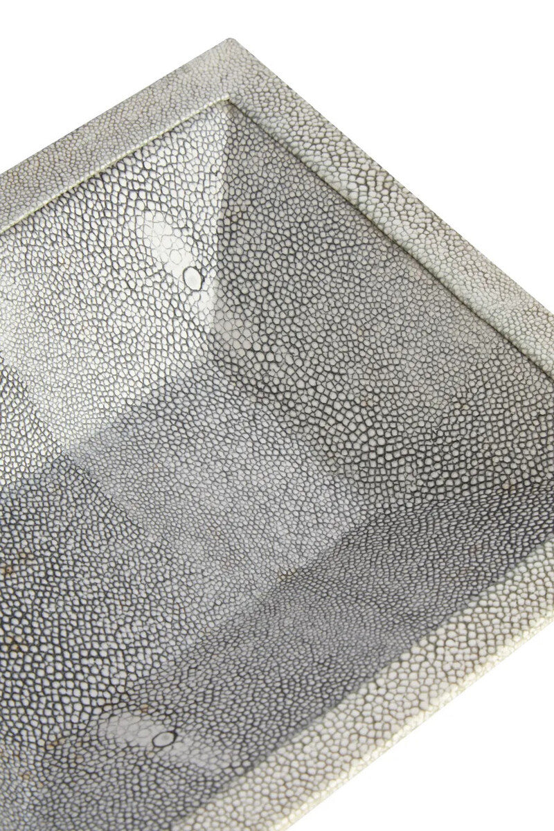 Pendry Trinket Dish - Grey Shagreen