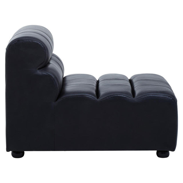 Marconi Modular Sofa Piece – Antique Black Leather