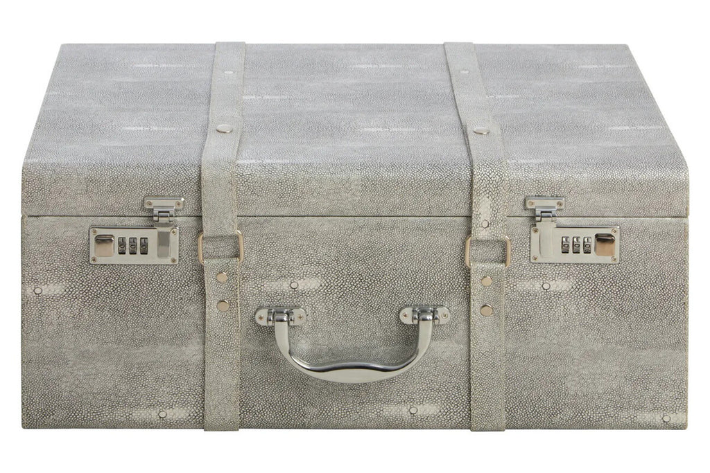 Pendry Storage Trunks - Set of 3 - Grey Shagreen