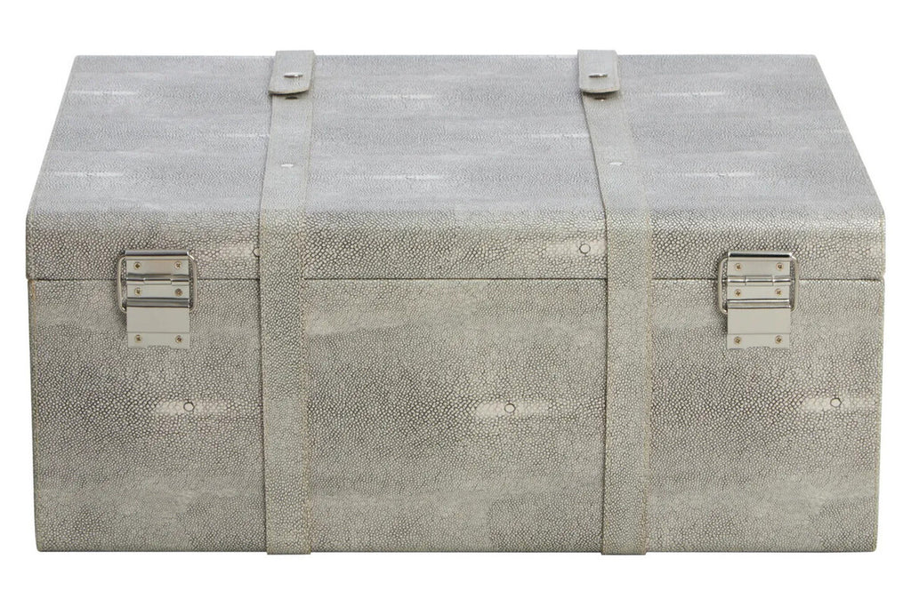 Pendry Storage Trunks - Set of 3 - Grey Shagreen