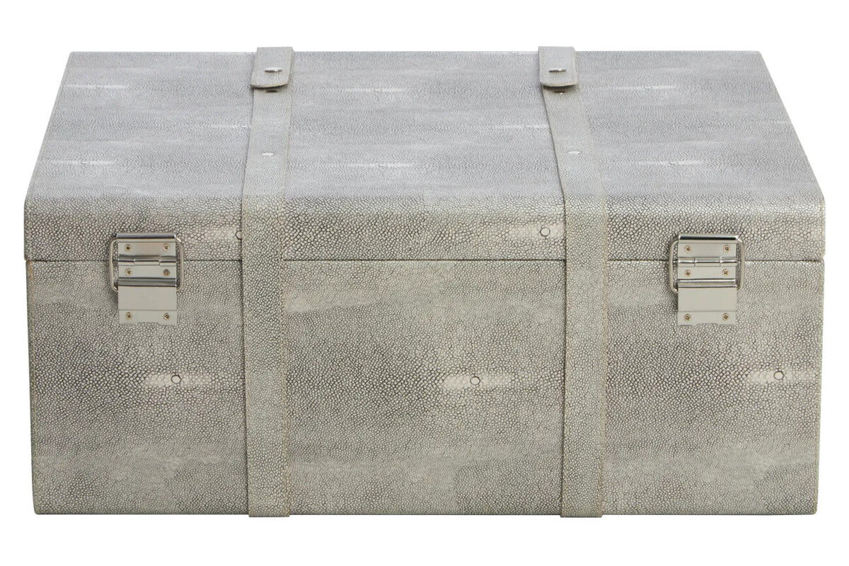 Pendry Storage Trunks - Set of 3 - Grey Shagreen