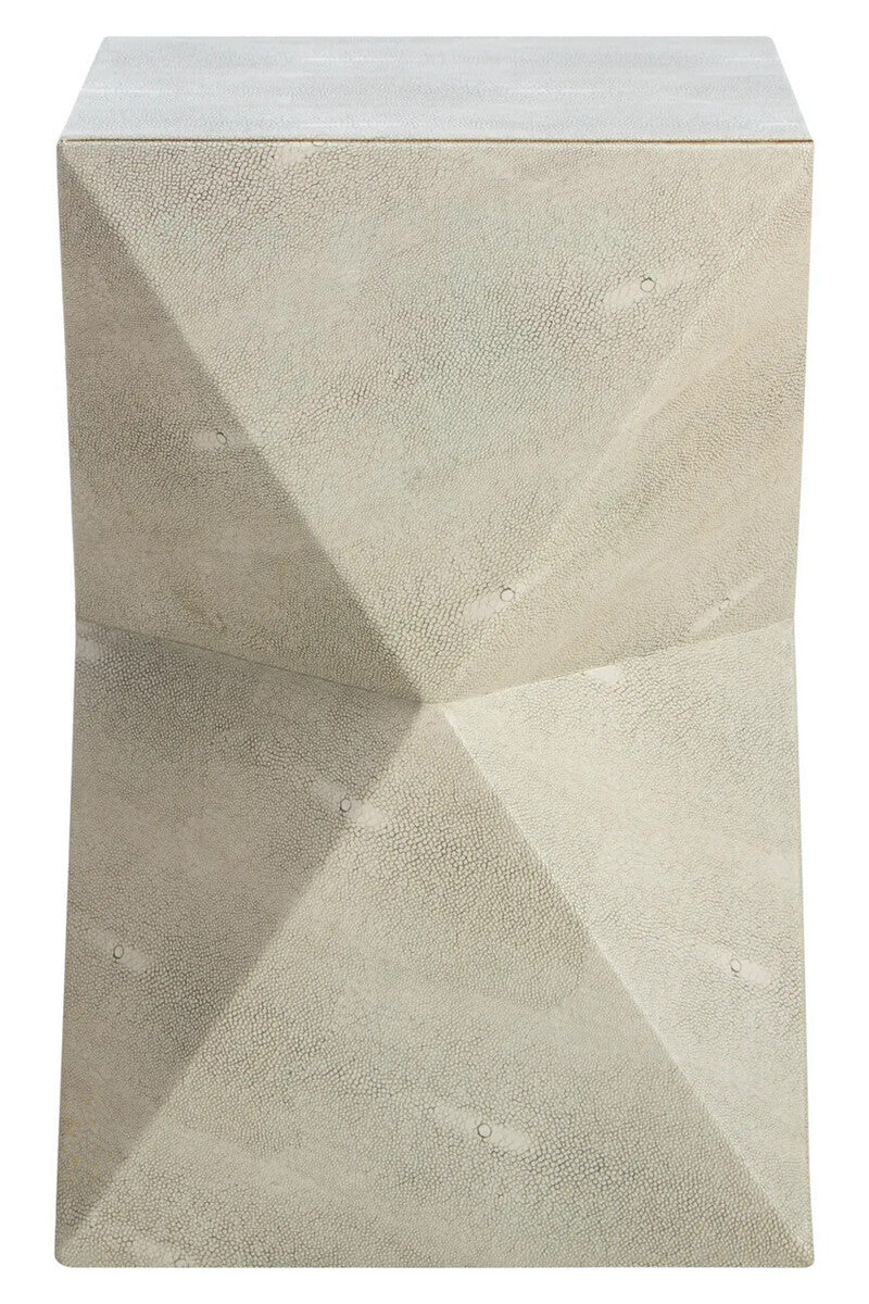 Tamara Side Table - Grey Shagreen