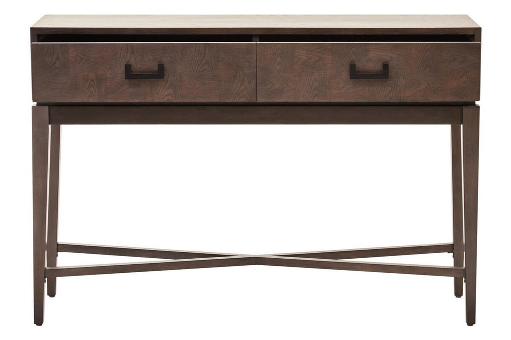 Arden Two Draw Console Table - Antique Grey