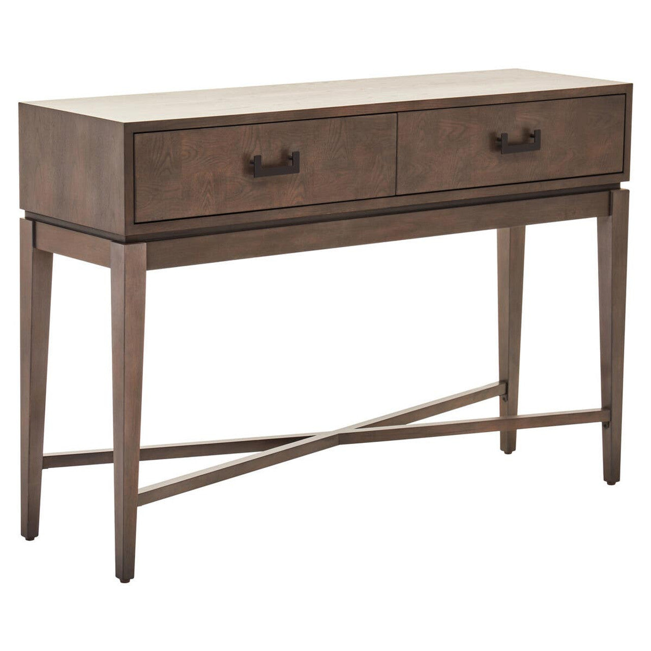 Arden Two Draw Console Table - Antique Grey