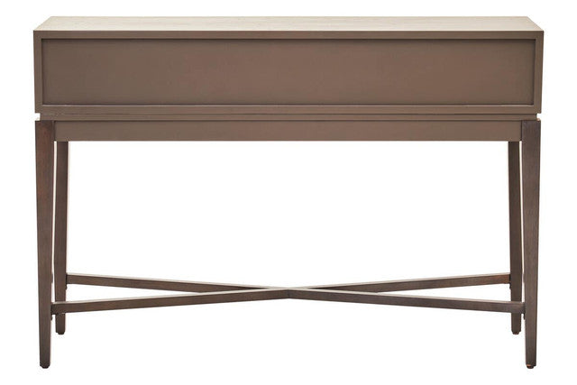 Arden Two Draw Console Table - Antique Grey