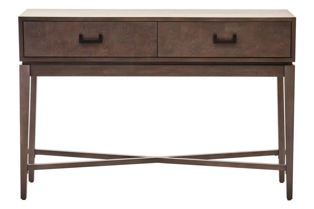 Arden Two Draw Console Table - Antique Grey