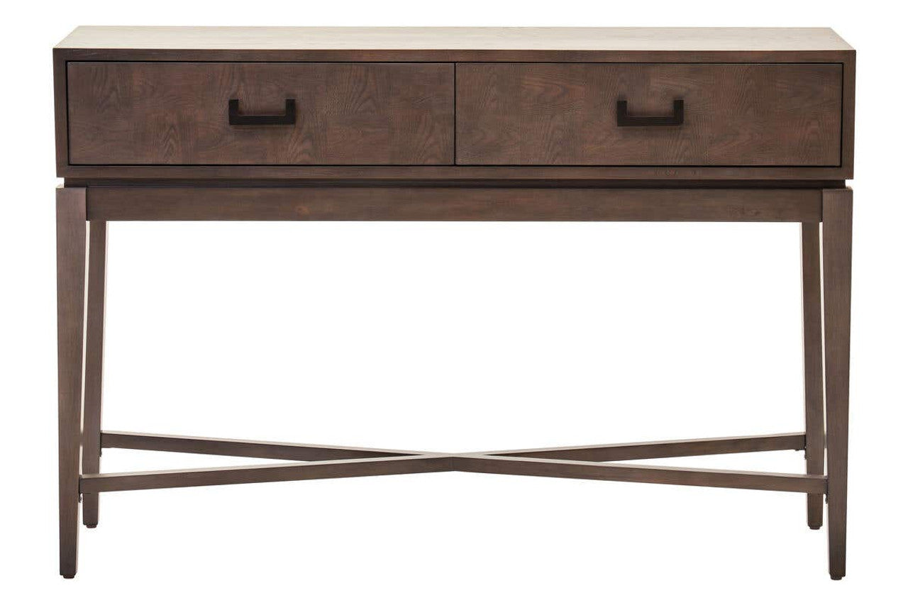 Arden Two Draw Console Table - Antique Grey
