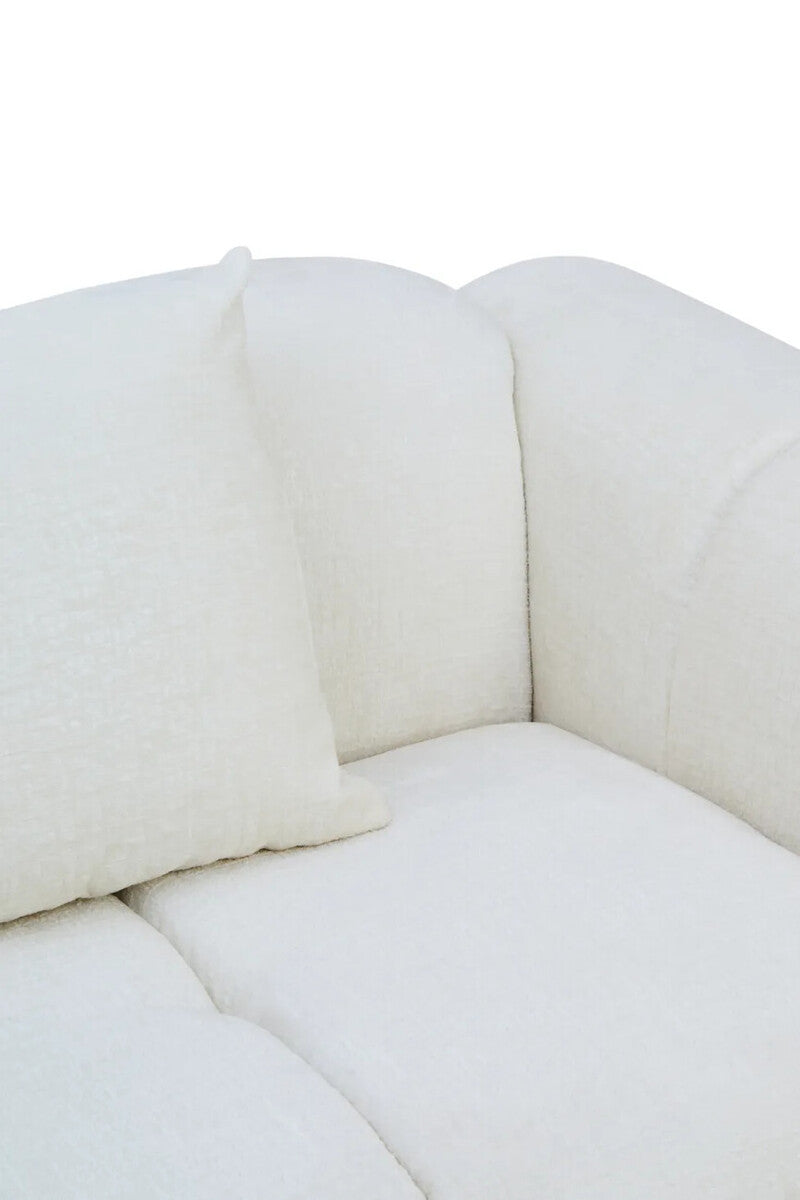 Norwood Sofa - 3 Seater - Textured Cream