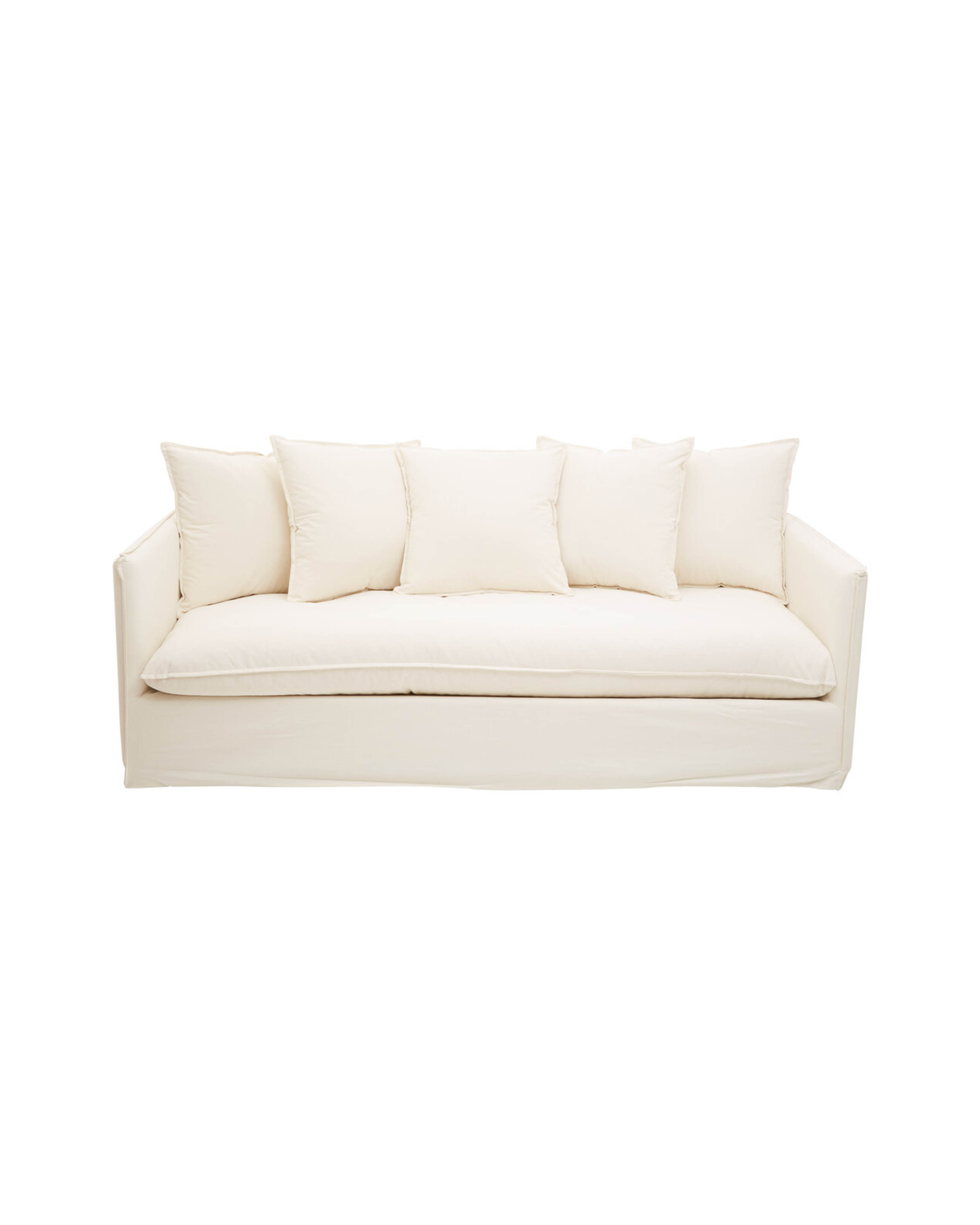 Mahoe 3 Seater Sofa - Cream