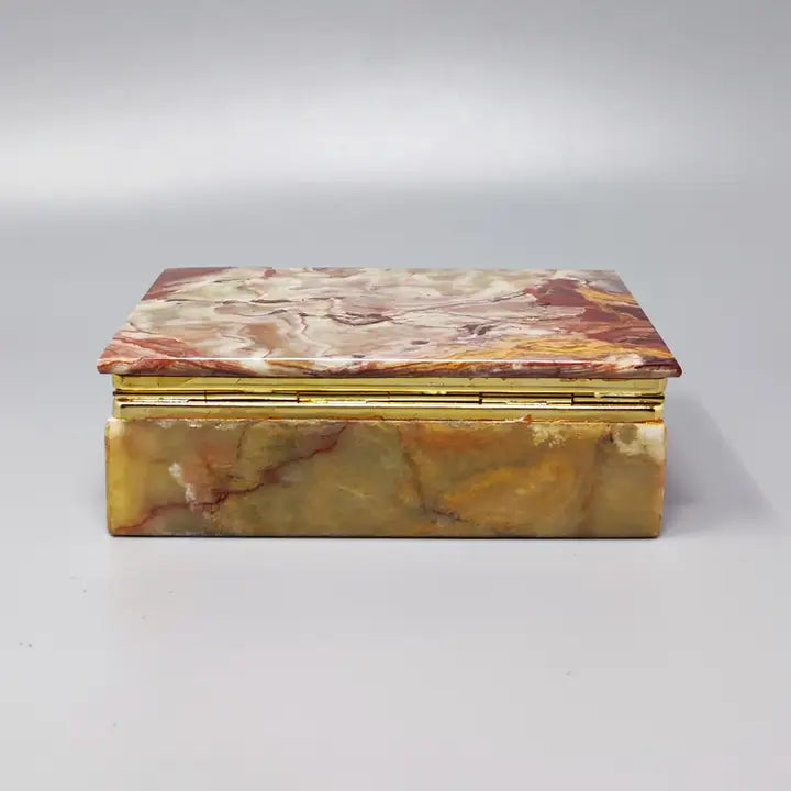 Italian Onyx Jewelry Box