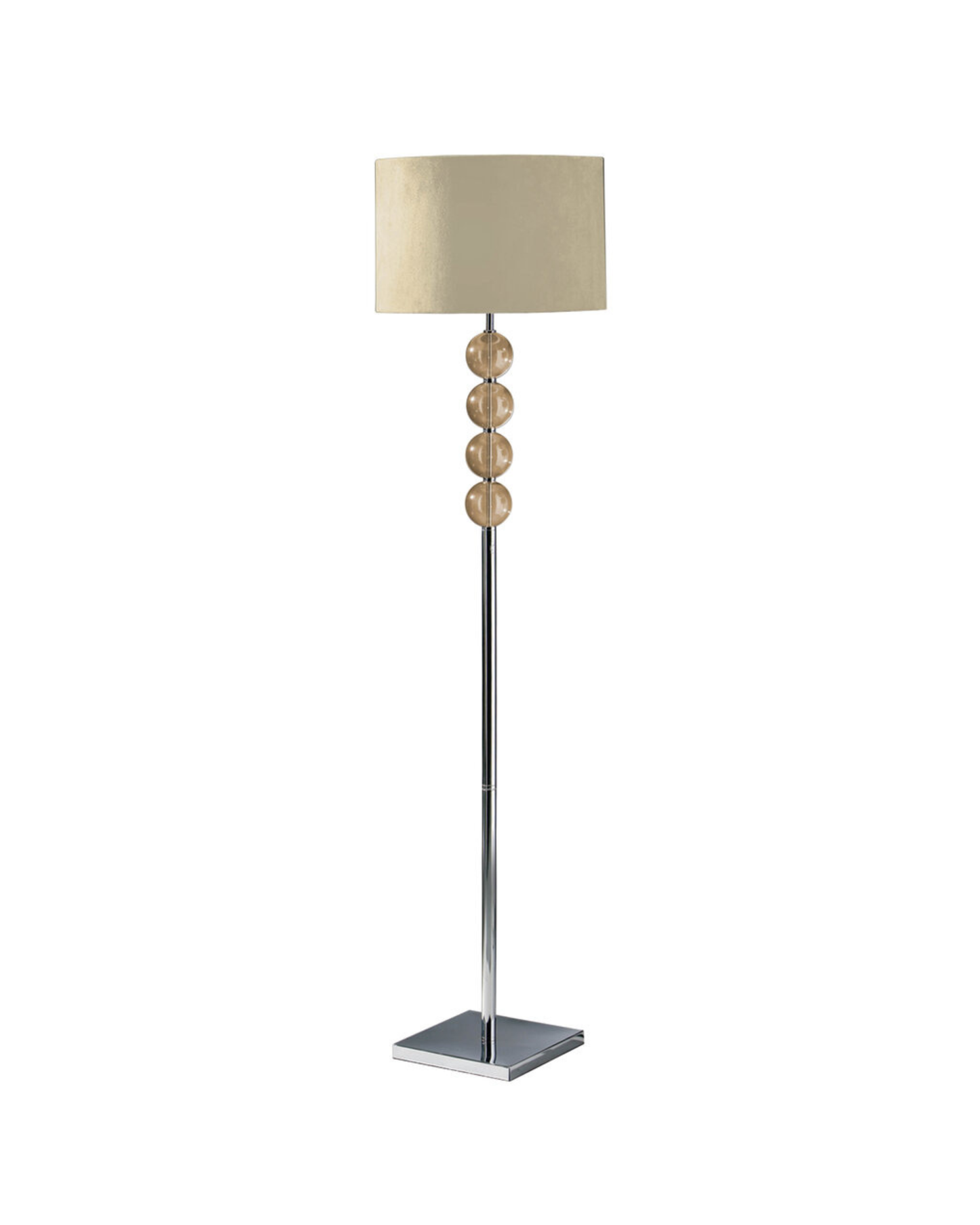 Auretta Orb Floor Lamp - Cream