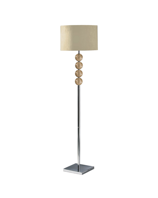 Auretta Orb Floor Lamp - Cream
