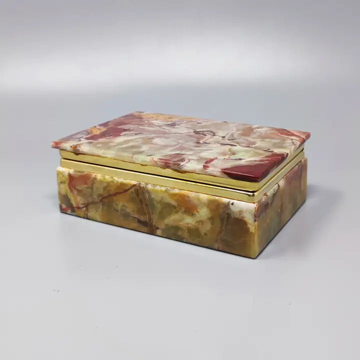 Italian Onyx Jewelry Box