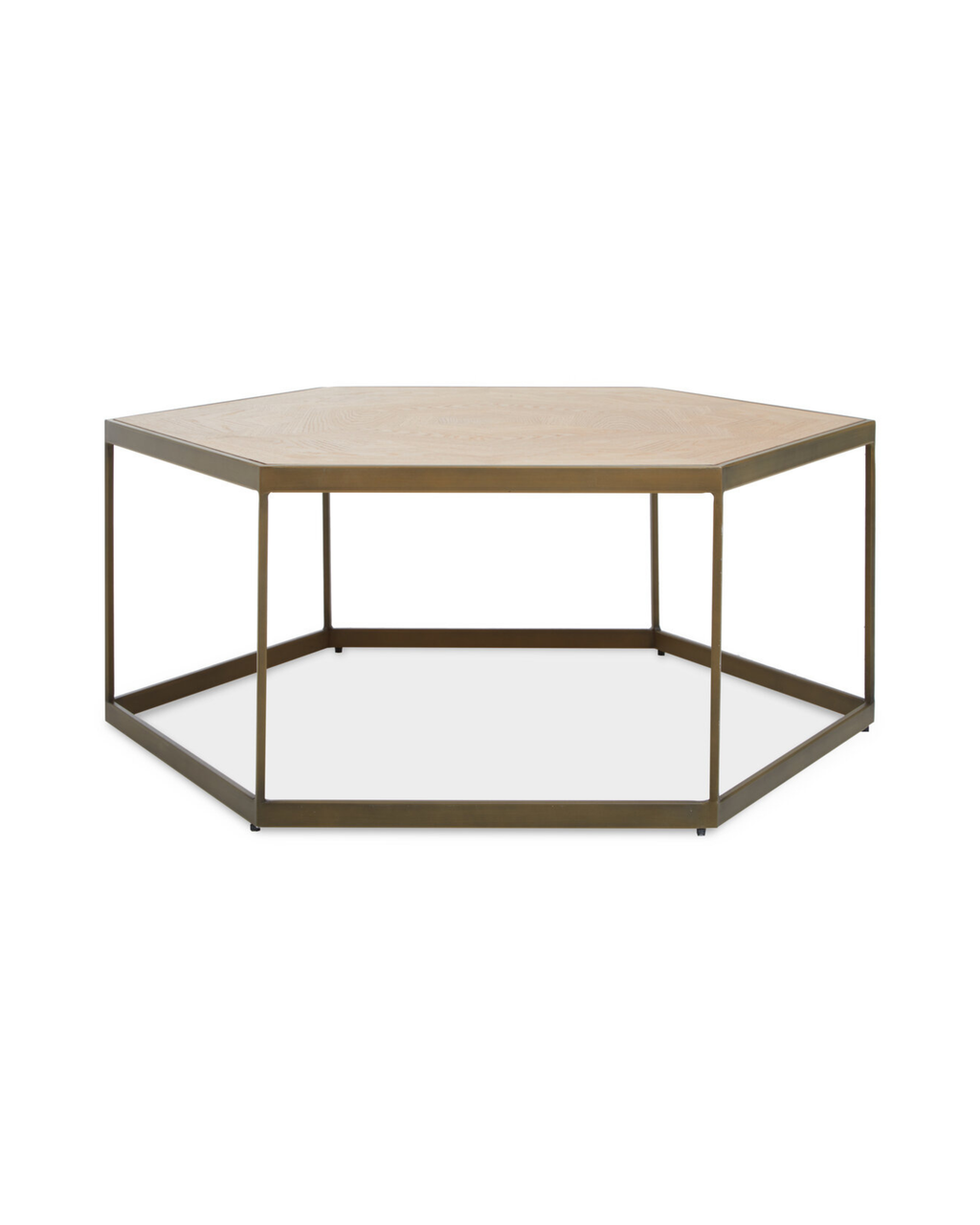 Dune Hexagon Coffee Table - Oak Veneer