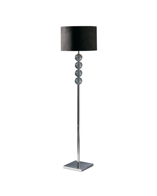 Auretta Orb Floor Lamp - Black