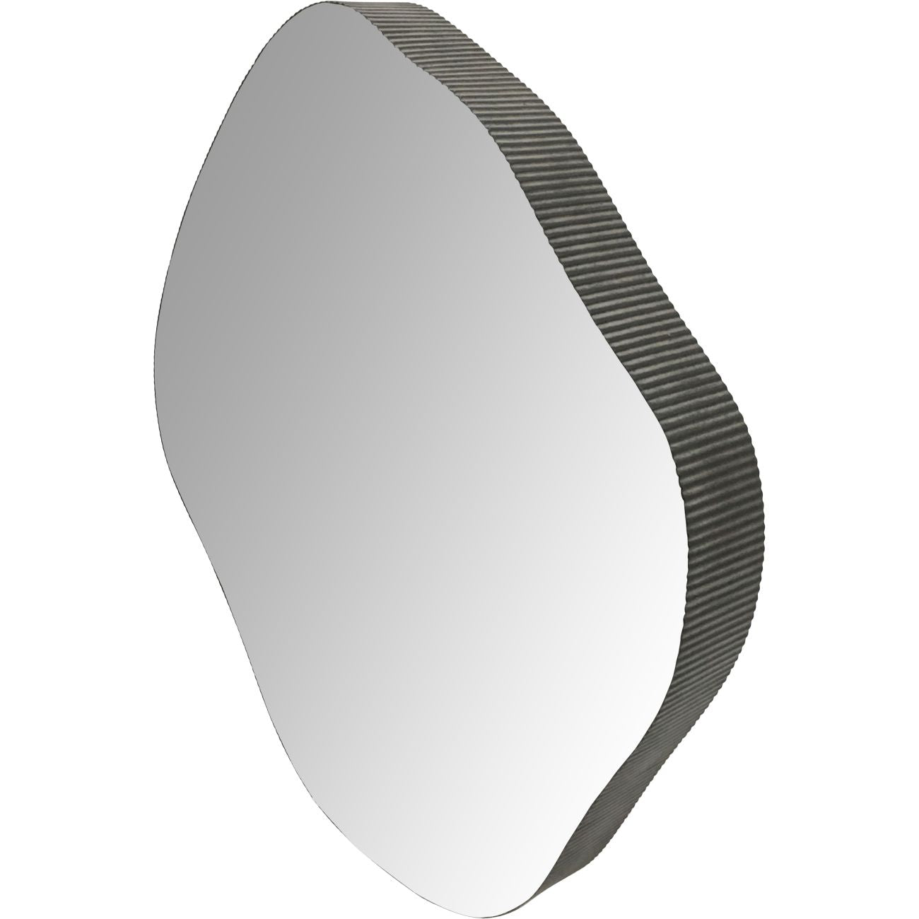 Sonoma Metal Framed Mirror Oak Wood Finish Small