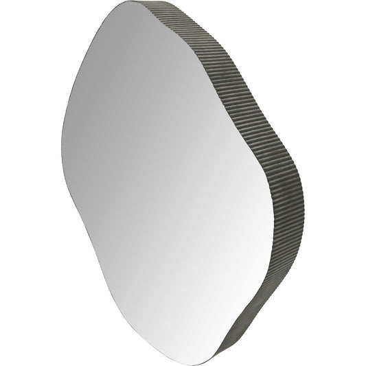 Sonoma Metal Framed Mirror Oak Wood Finish Small
