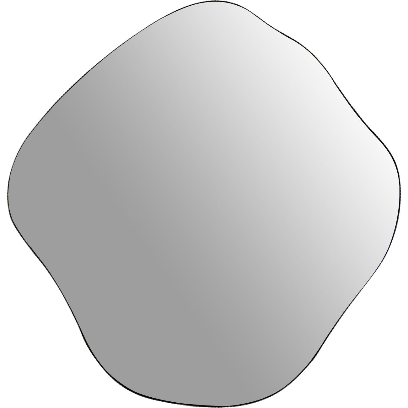 Sonoma Metal Framed Mirror Oak Wood Finish Small