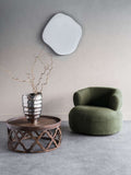 Sonoma Metal Framed Mirror Oak Wood Finish - Medium