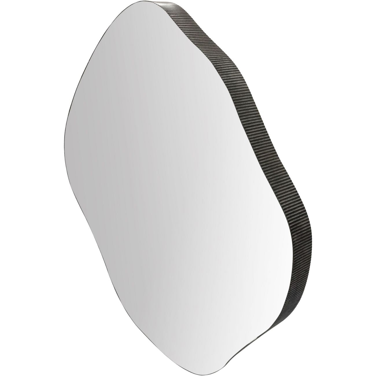 Sonoma Metal Framed Mirror Oak Wood Finish Large