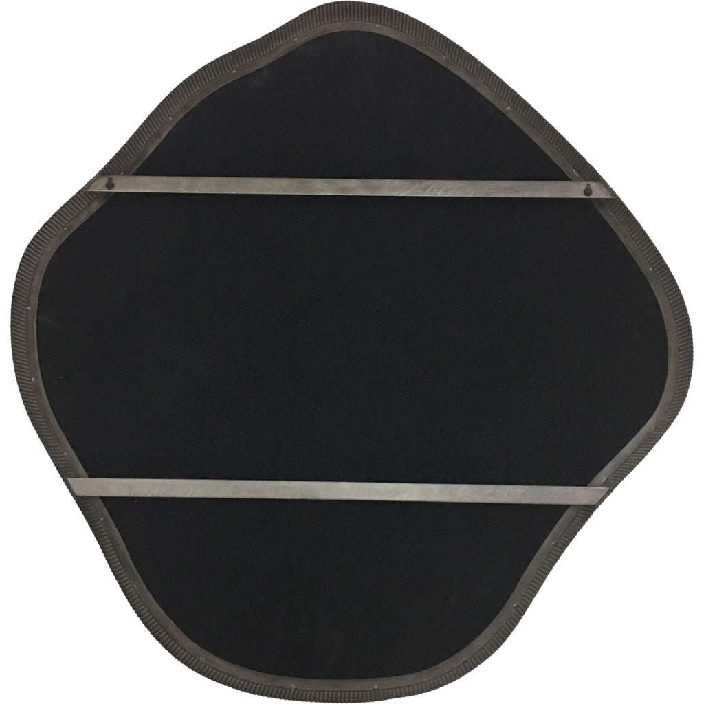 Sonoma Metal Framed Mirror Oak Wood Finish - Large