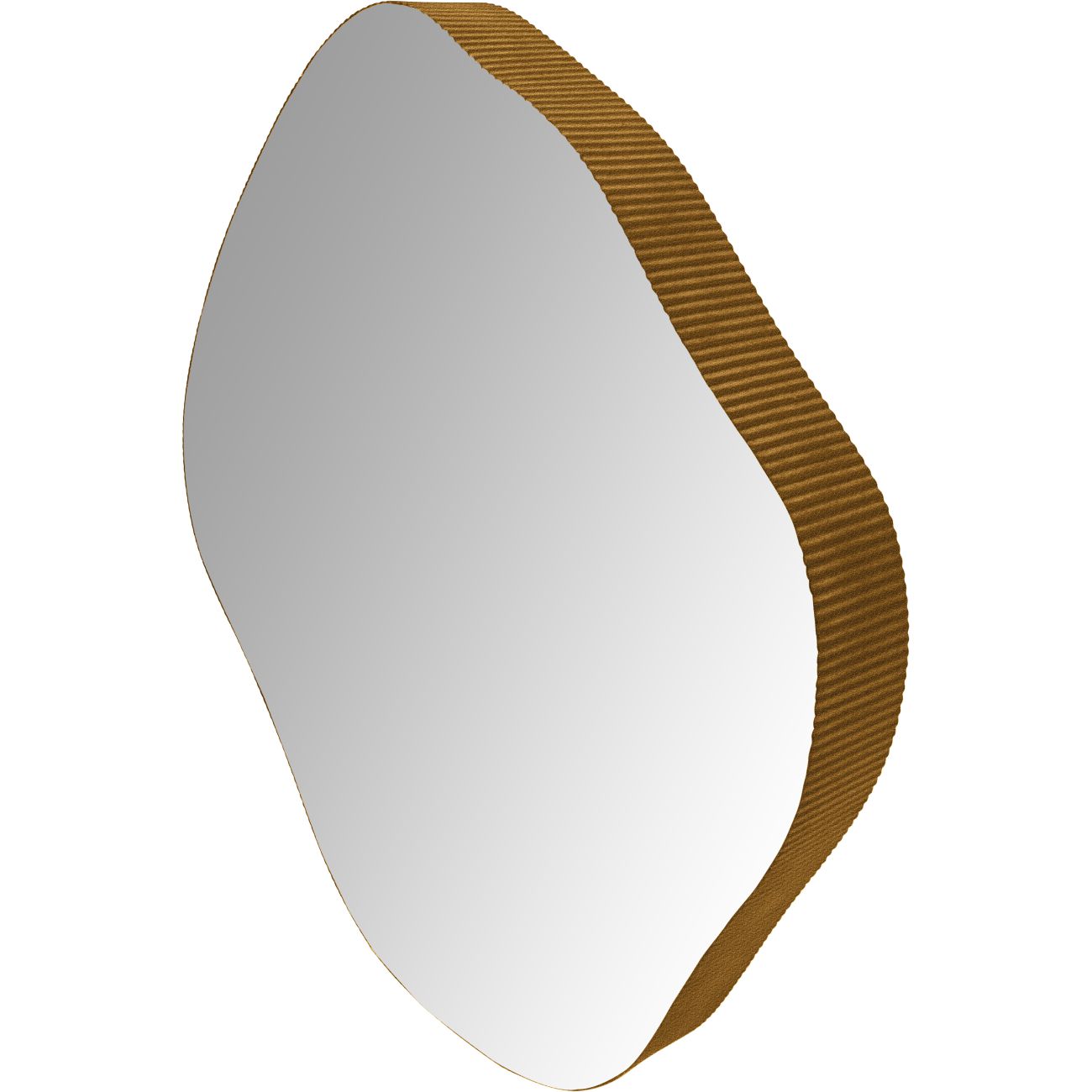 Sonoma Metal Framed Mirror Aged Champagne Finish Large 97x101cm