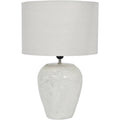 Quay White Speckle Table Lamp
