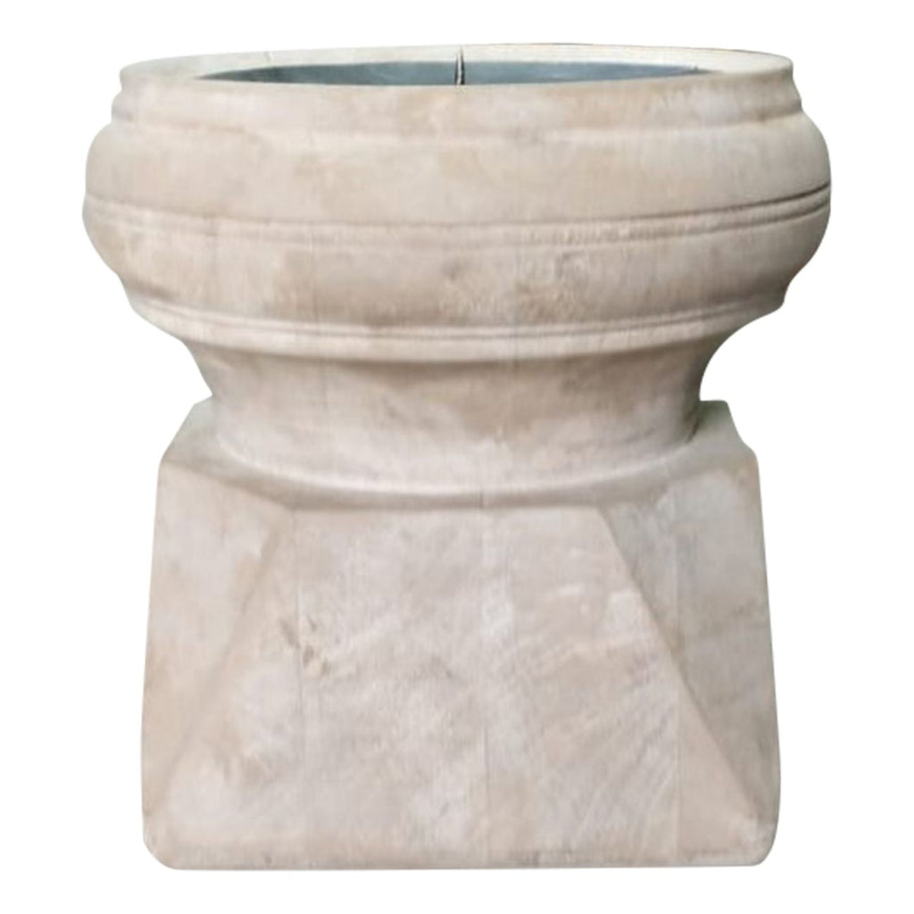 La Jolla Mango Wood Candle Holder - Medium