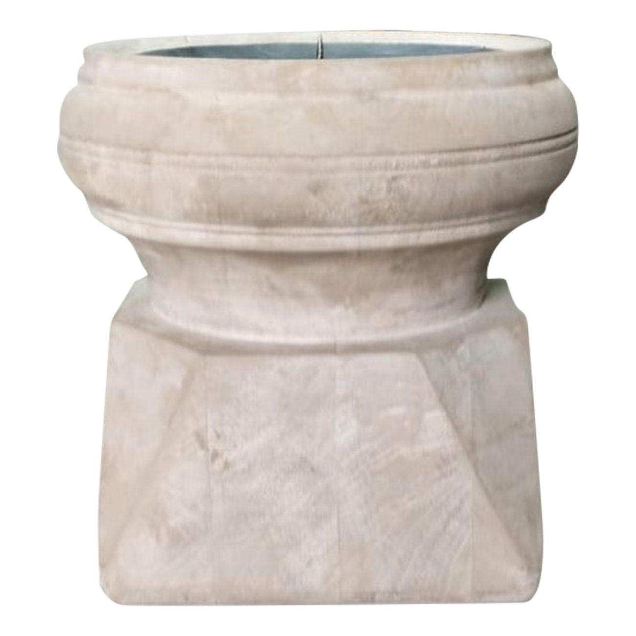 La Jolla Mango Wood Candle Holder - Medium