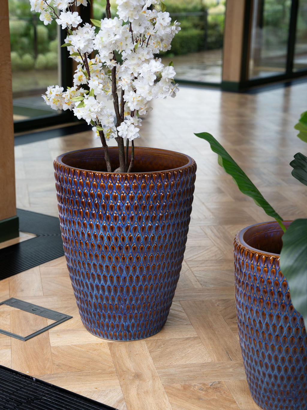 Ocean Glaze Planter – Large