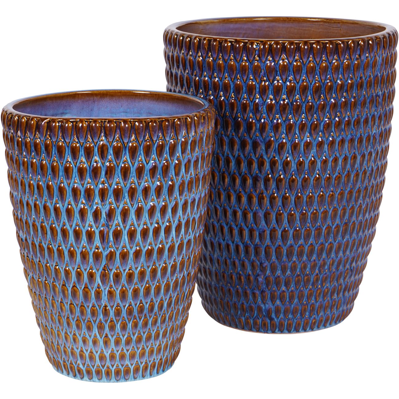 Ocean Glaze Planter – Large