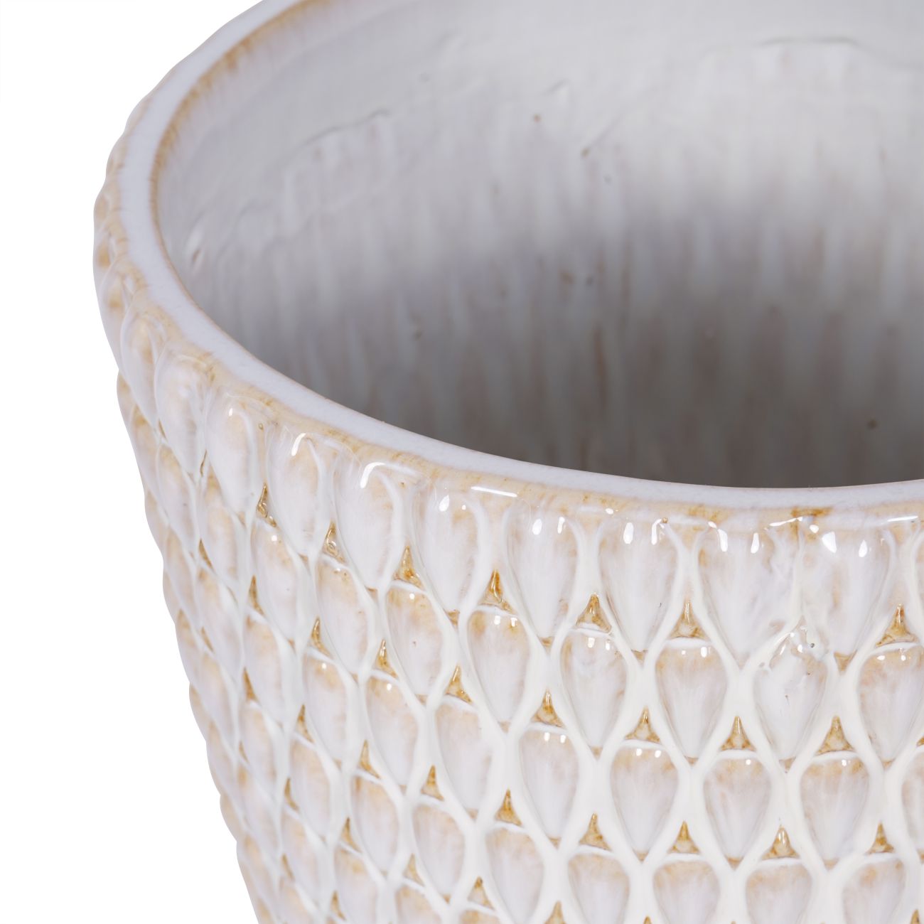Newport Glaze Planter – L