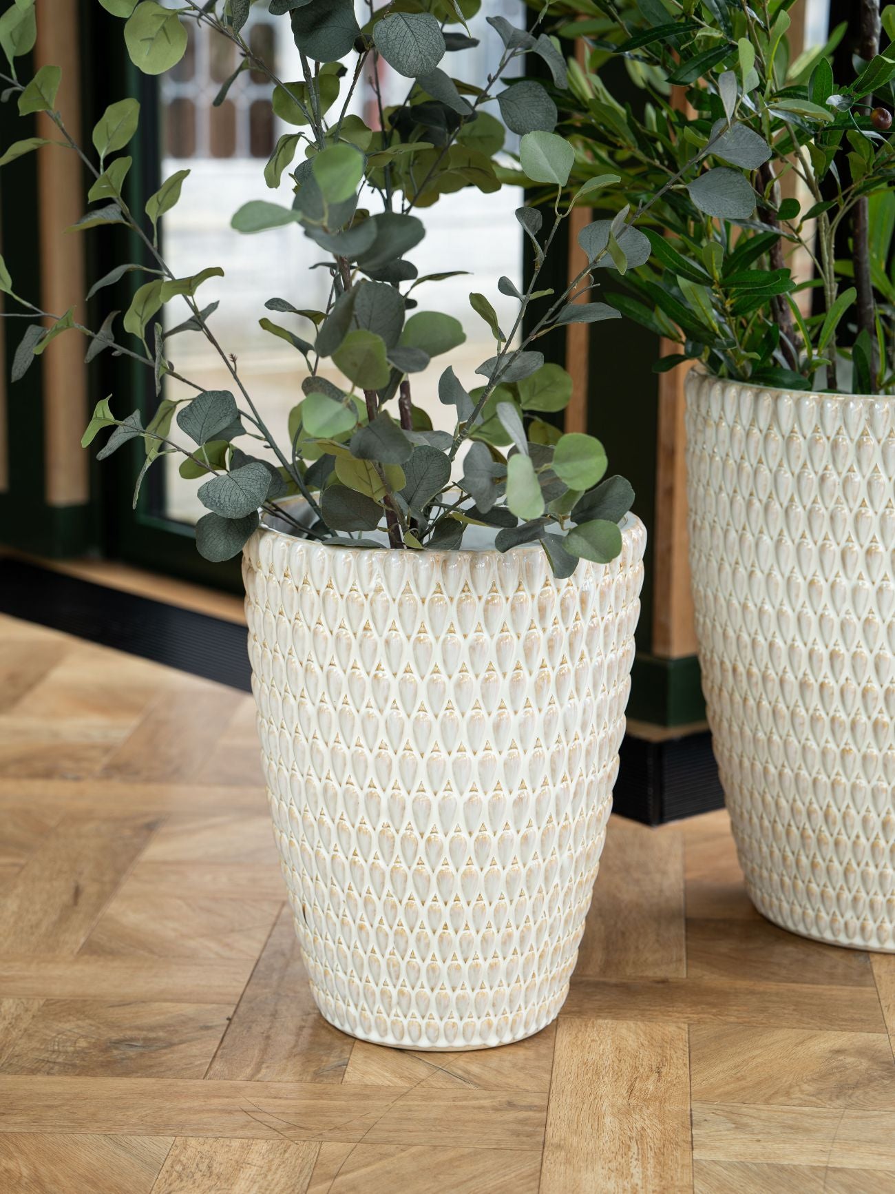 Newport Glaze Planter – L