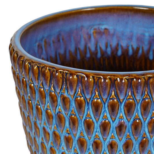 Ocean Glaze Planter – Large