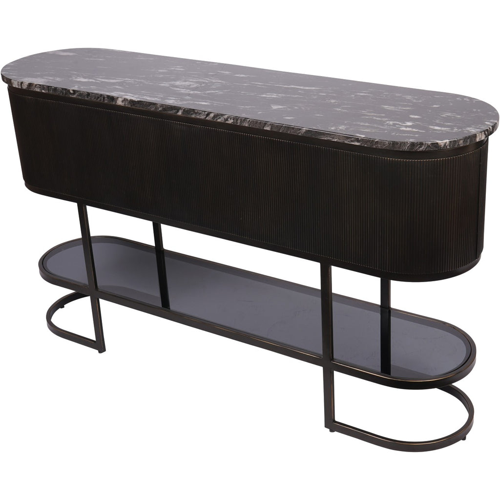 Montecito Black Console Table
