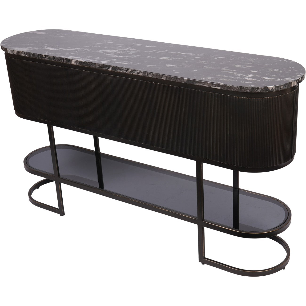 Montecito Black Console Table