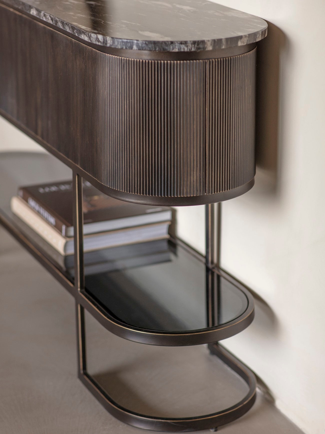 Montecito Black Console Table