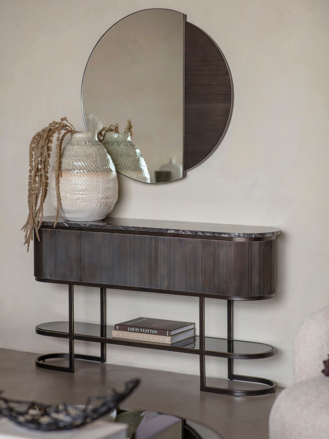 Montecito Black Console Table